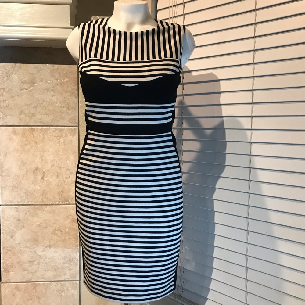 Judith & Charles Striped Dress 🔴